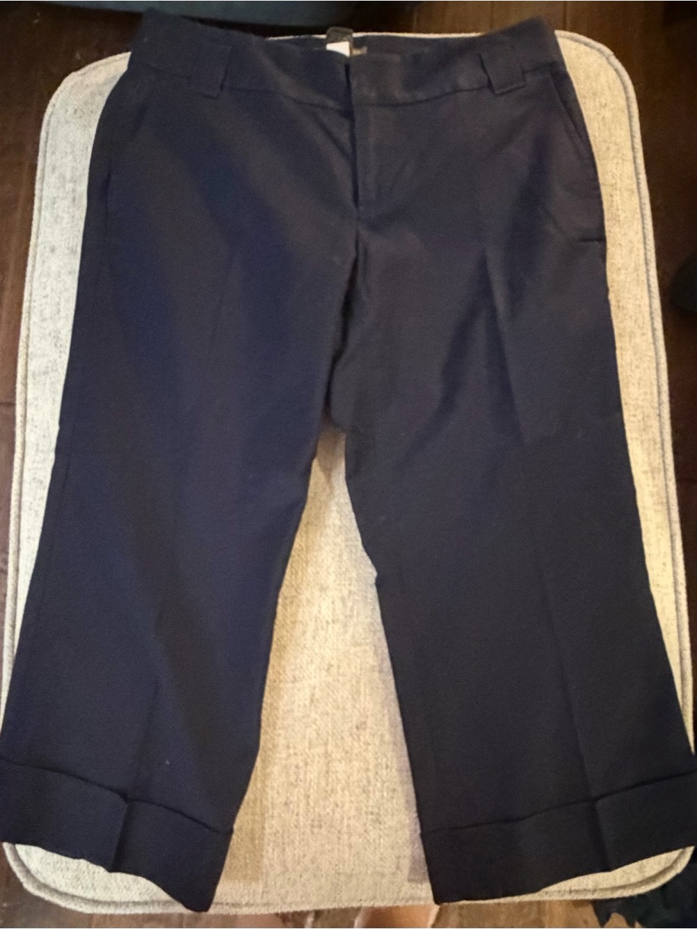 Banana Republic Navy Cropped Dress Pants for Women